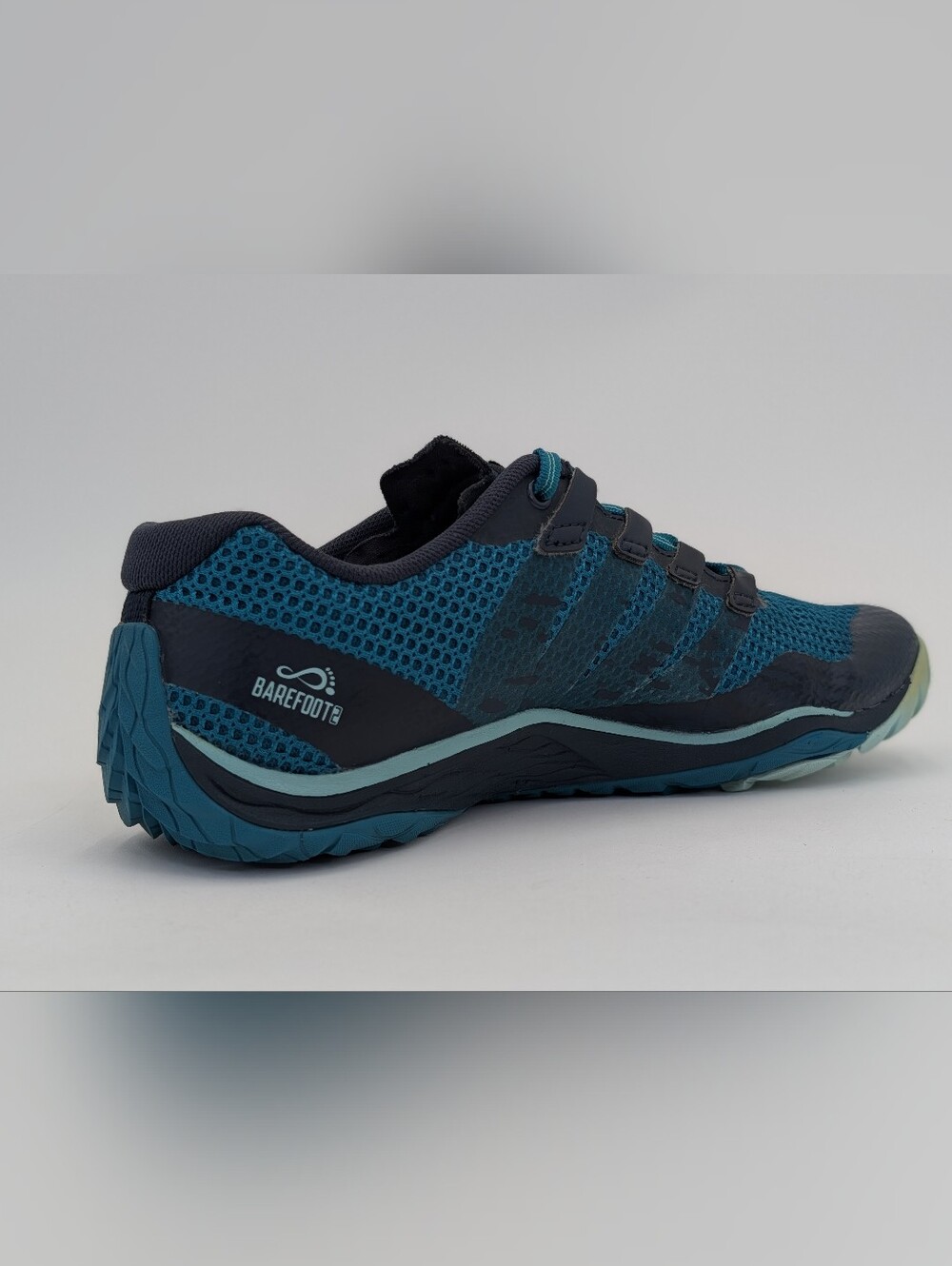 Merrell Sz 7.5 Trail Glove 5 Dark Teal Zero Drop Barefoot Trail Running Shoes - Picture 9 of 17